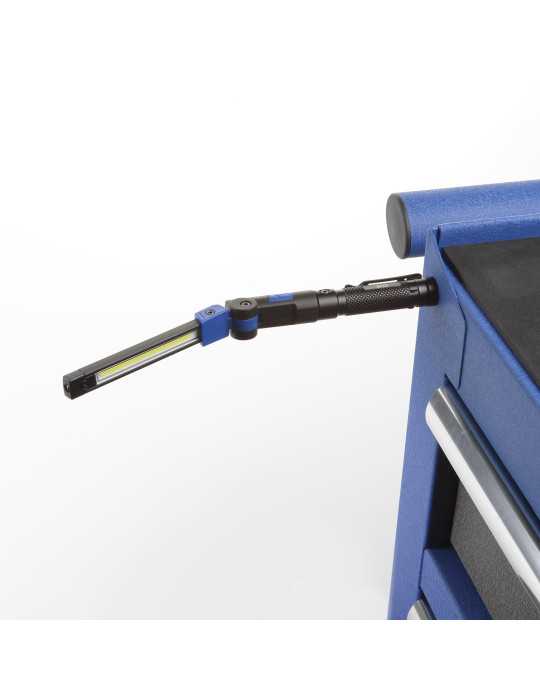 Mini linterna de aluminio recargable COB 5W ALYCO