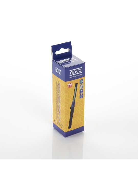 Mini linterna de aluminio recargable COB 5W ALYCO