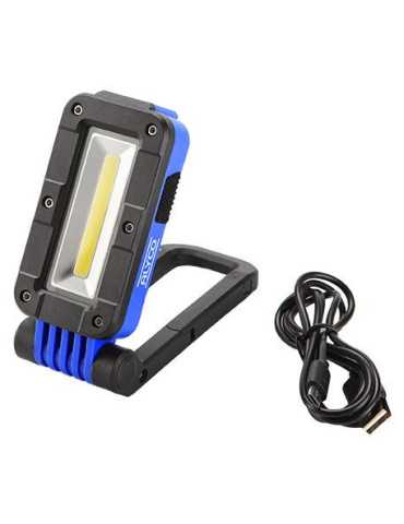 Linterna recargable bifocal plegable COB IP54 ALYCO
