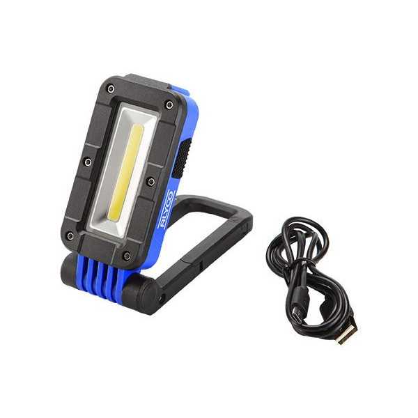 Linterna recargable bifocal plegable COB IP54 ALYCO