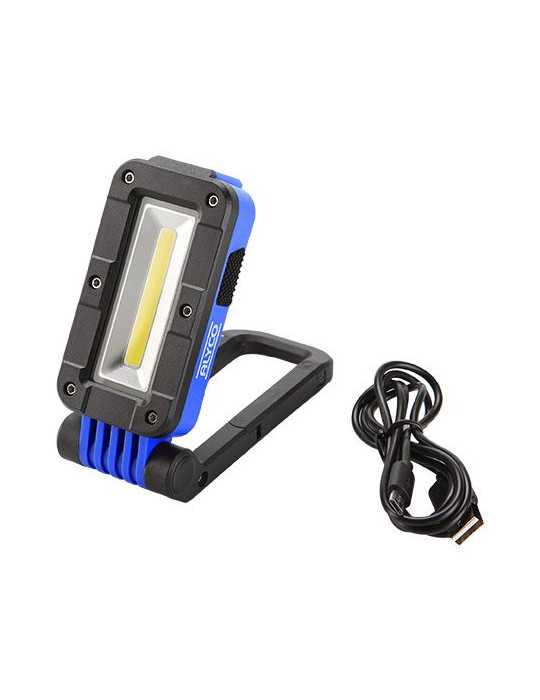 Linterna recargable bifocal plegable COB IP54 ALYCO