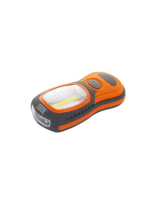 Linterna de trabajo bifocal larga 3W COB + 3 LED ALYCO ORANGE