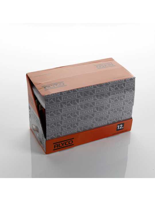 Linterna bifocal COB 3W + 3 LED 250 lúmenes ALYCO ORANGE