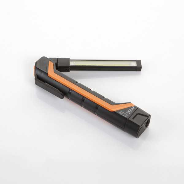 Linterna extrafina de plástico COB 3W ALYCO ORANGE