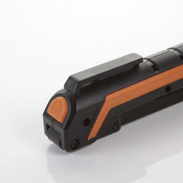 Linterna extrafina de plástico COB 3W ALYCO ORANGE