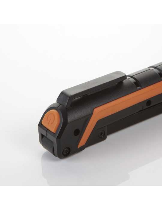 Linterna extrafina de plástico COB 3W ALYCO ORANGE