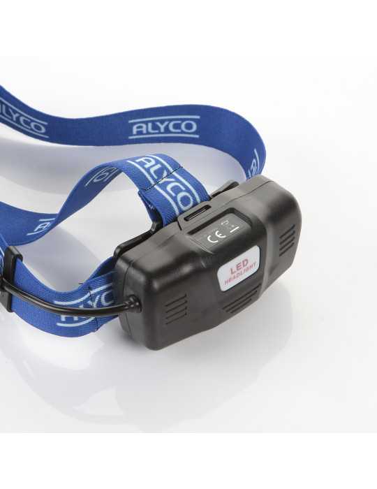 Linterna frontal recargable LED 10W ALYCO