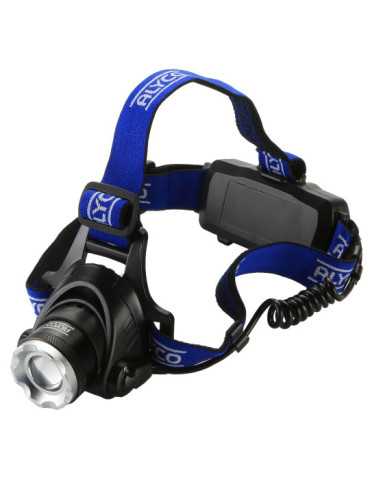 Linterna frontal recargable LED 12W ALYCO