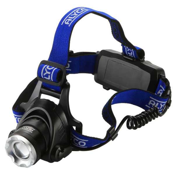 Linterna frontal recargable LED 12W ALYCO