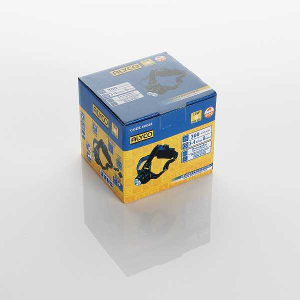 Linterna frontal recargable LED 12W ALYCO