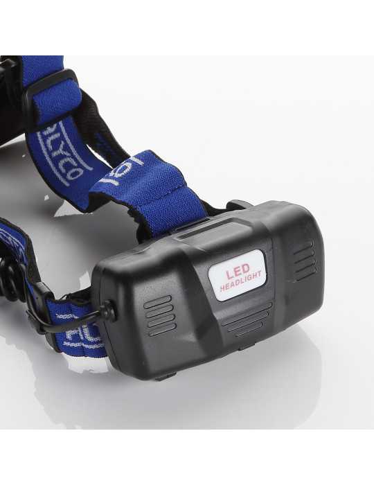 Linterna frontal recargable LED 12W ALYCO