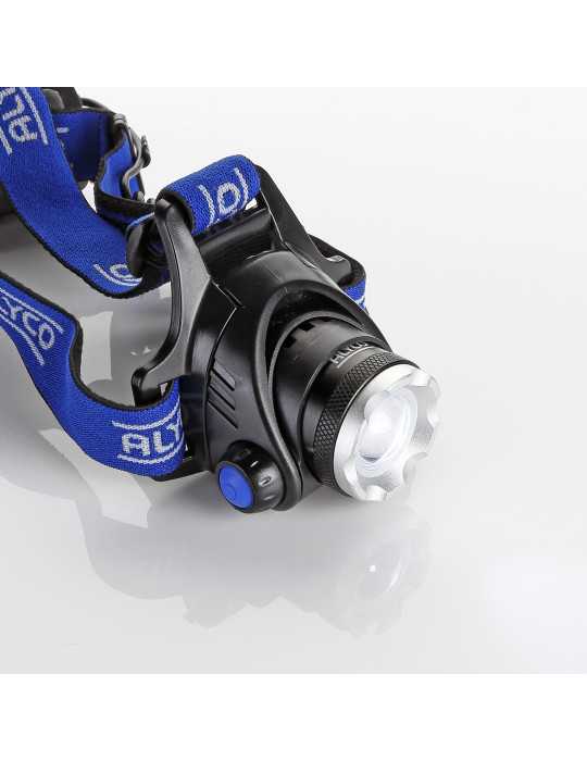 Linterna frontal recargable LED 12W ALYCO
