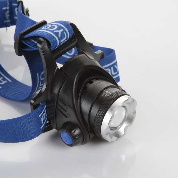 Linterna frontal recargable aluminio-plástico LED 5W ALYCO