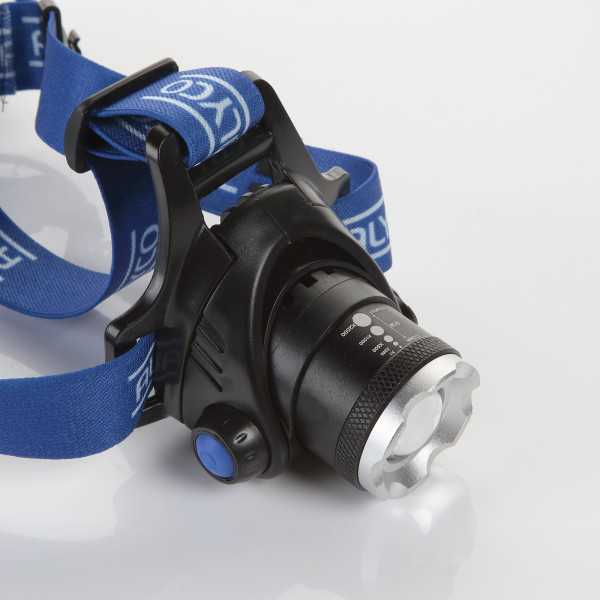 Linterna frontal recargable aluminio-plástico LED 5W ALYCO