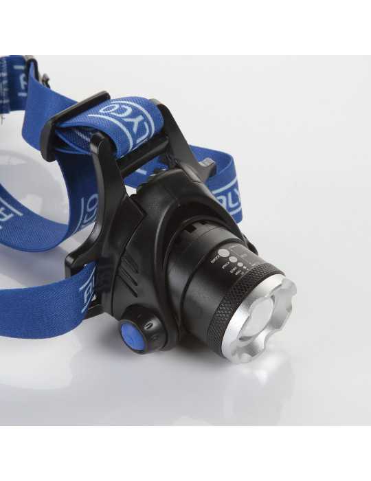 Linterna frontal recargable aluminio-plástico LED 5W ALYCO