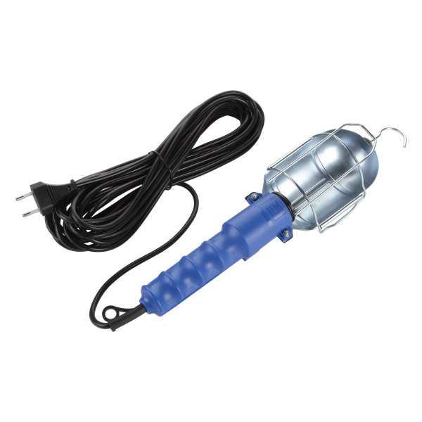 Lámpara portátil de obra 10 m cable 60W ALYCO