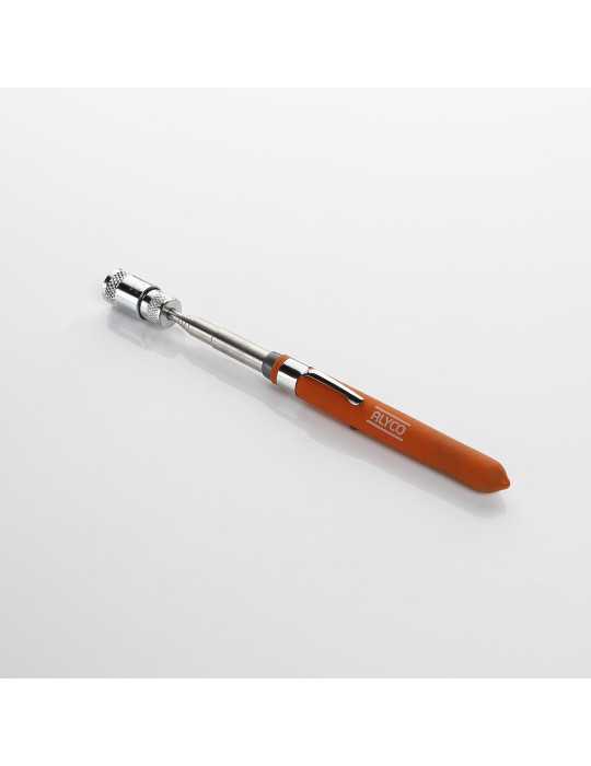 Mango extensible magnético con luz 1 LED ALYCO ORANGE