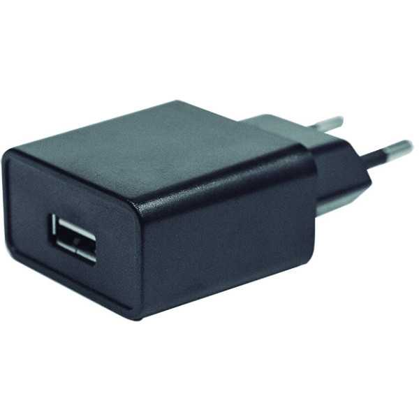 Cargador USB 100-240V salida 5V 1000 mA ALYCO