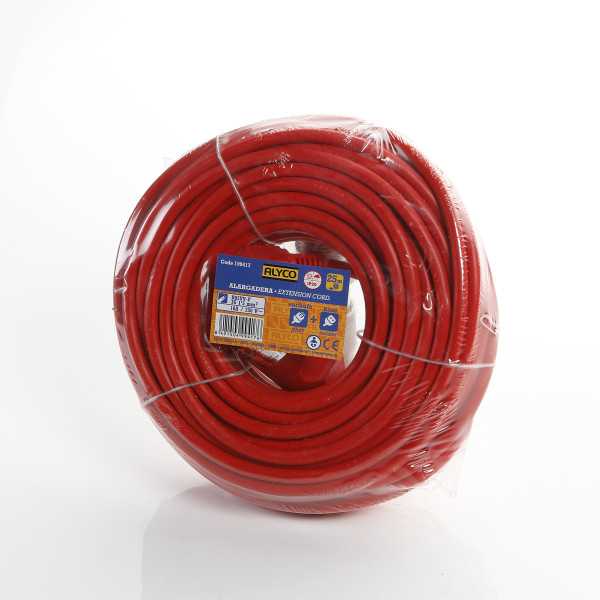 Prolongador eléctrico 15 m cable 3x1,5 IP20 ALYCO