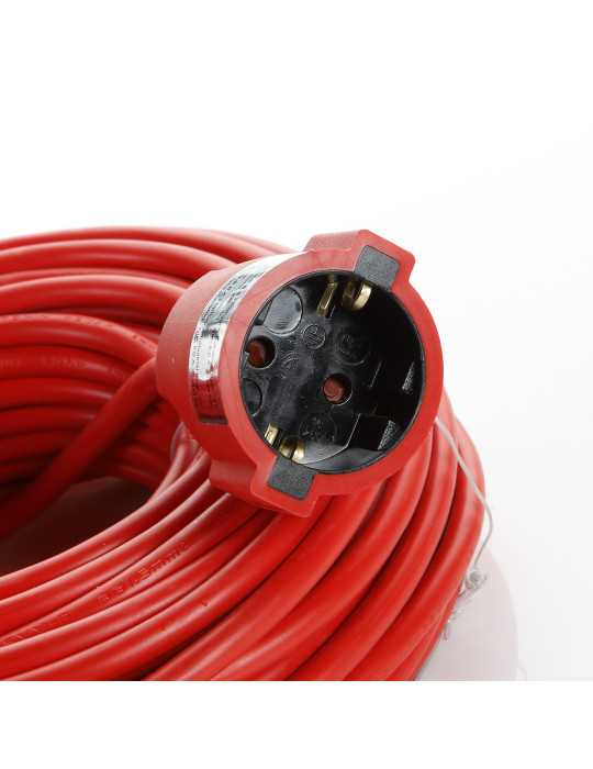 Prolongador eléctrico 15 m cable 3x1,5 IP20 ALYCO