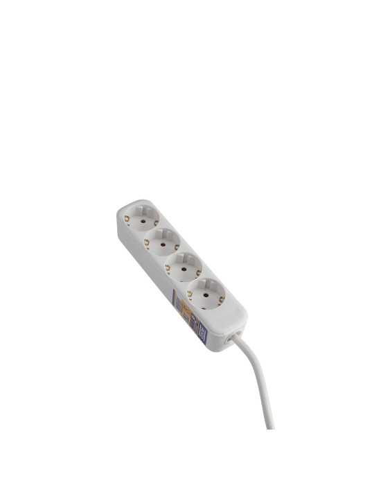 Base múltiple 3 enchufes cable 1,4 m ALYCO