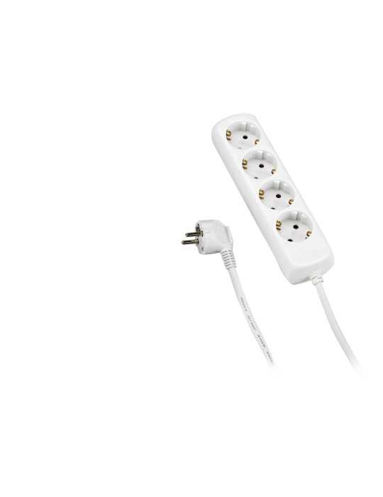 Base múltiple 3 enchufes cable 1,4 m ALYCO