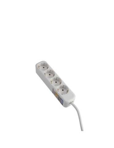 Base múltiple 4 enchufes cable 1,4 m ALYCO 2