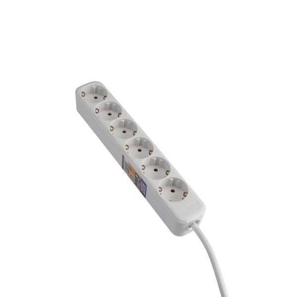 Base múltiple 5 enchufes cable 1,4 m ALYCO