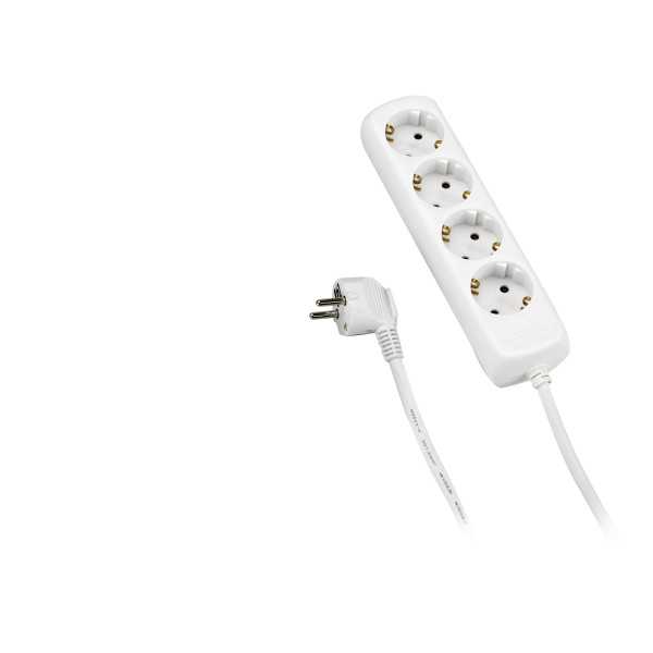 Base múltiple 5 enchufes cable 1,4 m ALYCO