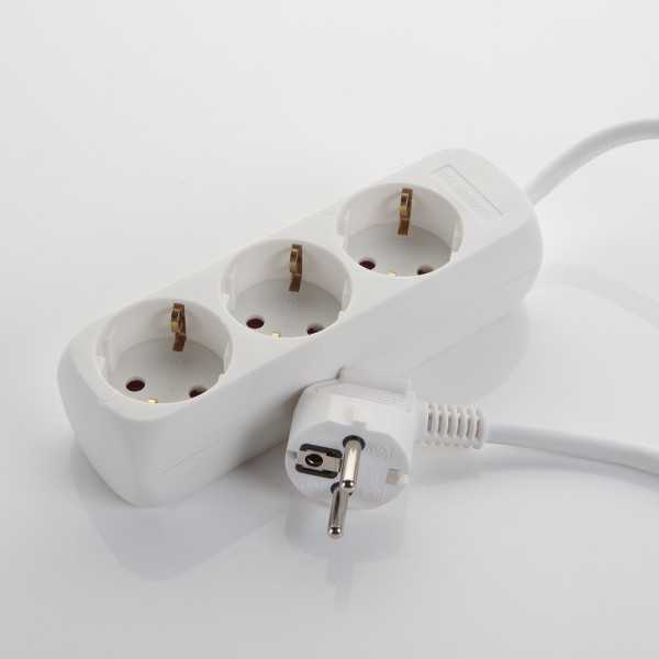 Base múltiple 5 enchufes cable 1,4 m ALYCO