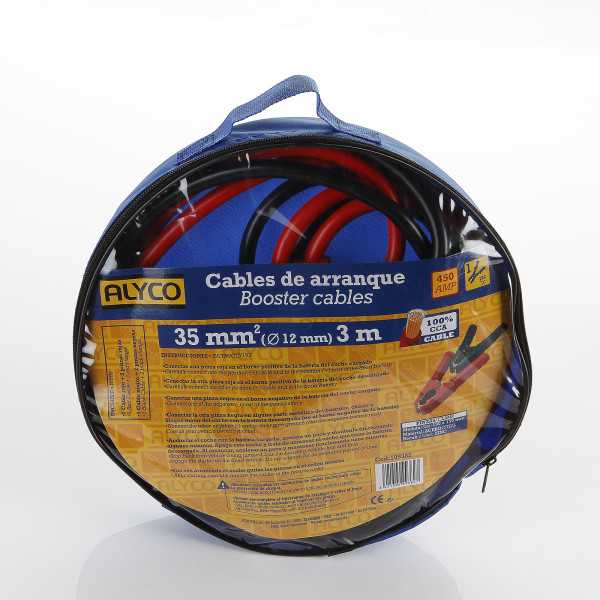 Cable de arranque CCA 450A 3 m ALYCO