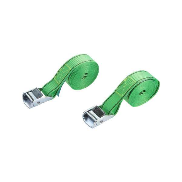 Set de 2 cintas de amarre con hebilla 25 mm x 3 m ALYCO