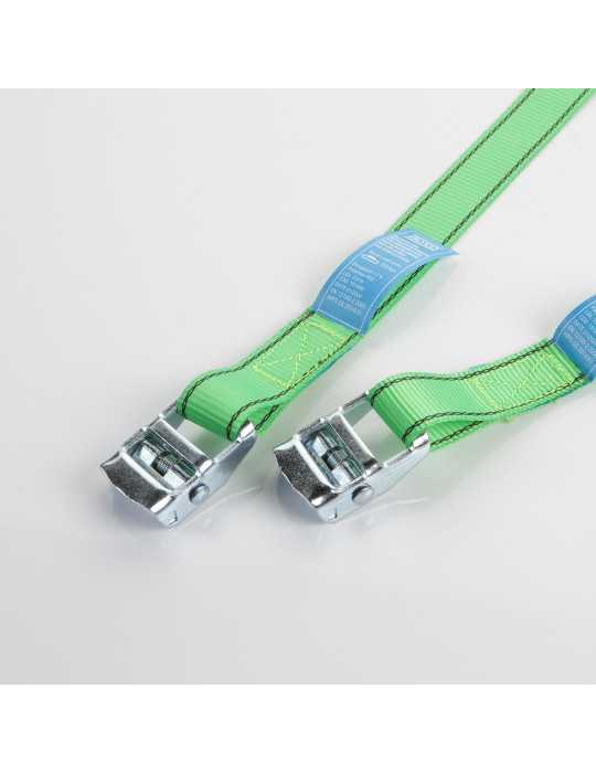 Set de 2 cintas de amarre con hebilla 25 mm x 3 m ALYCO