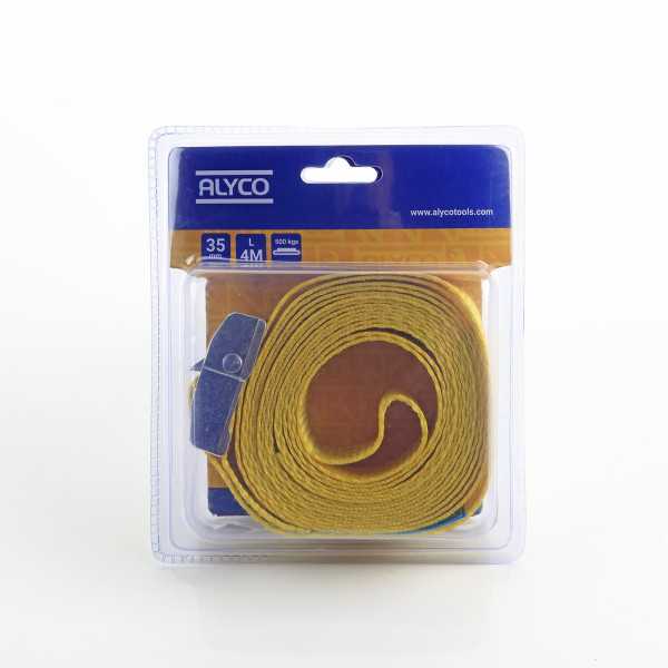 Cinta de amarre con hebilla 35 mm x 4 m ALYCO