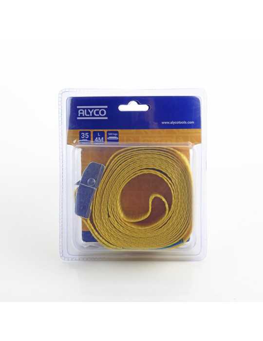 Cinta de amarre con hebilla 35 mm x 4 m ALYCO