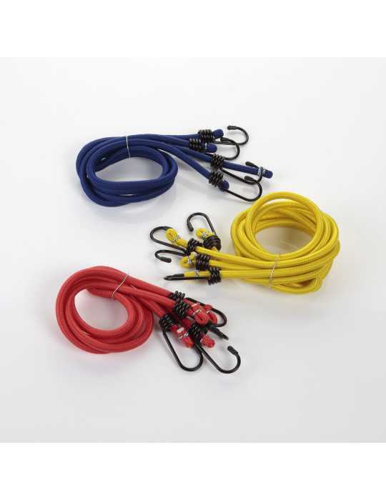 Set de 6 pulpos de goma elástica ALYCO