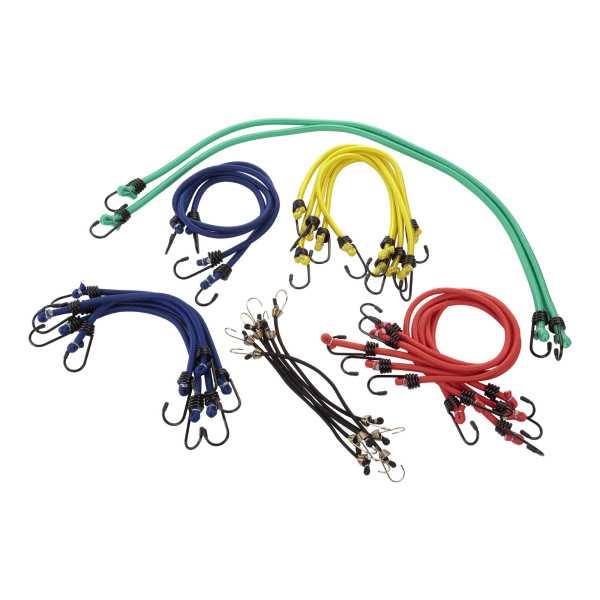 Set de 25 pulpos de goma elástica ALYCO