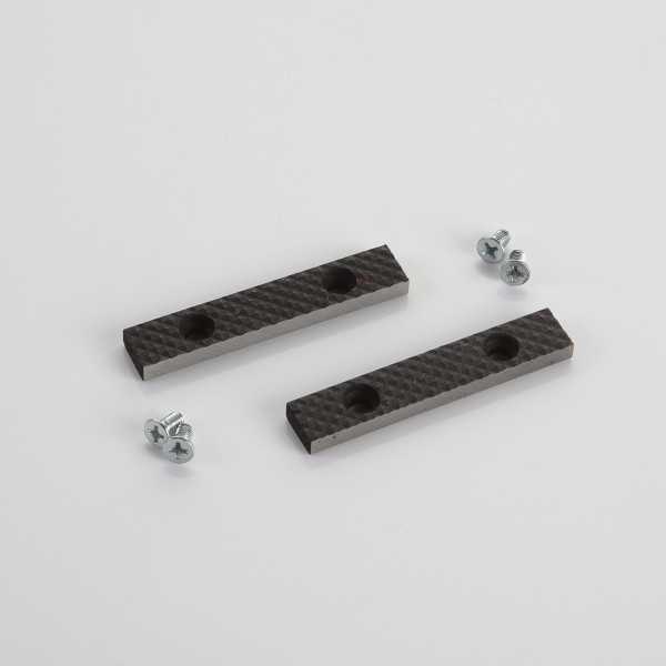 Mordazas intercambiables metálicas 75 mm para tornillo de banco ALYCO