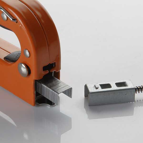 Grapadora manual con 600 grapas ALYCO ORANGE