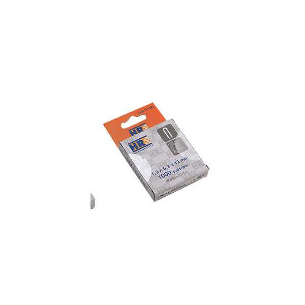 Caja 1000 grapas para cable para grapadora ALYCO ORANGE