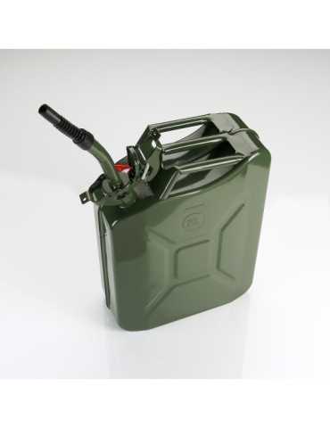 Bidón metálico Jerrycan 20 litros con boca flexible ALYCO 2