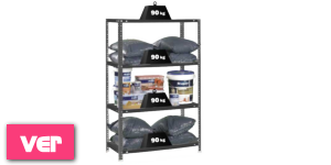 COMFORT Super Plus 100 kg 4 Baldas (110cm ancho)